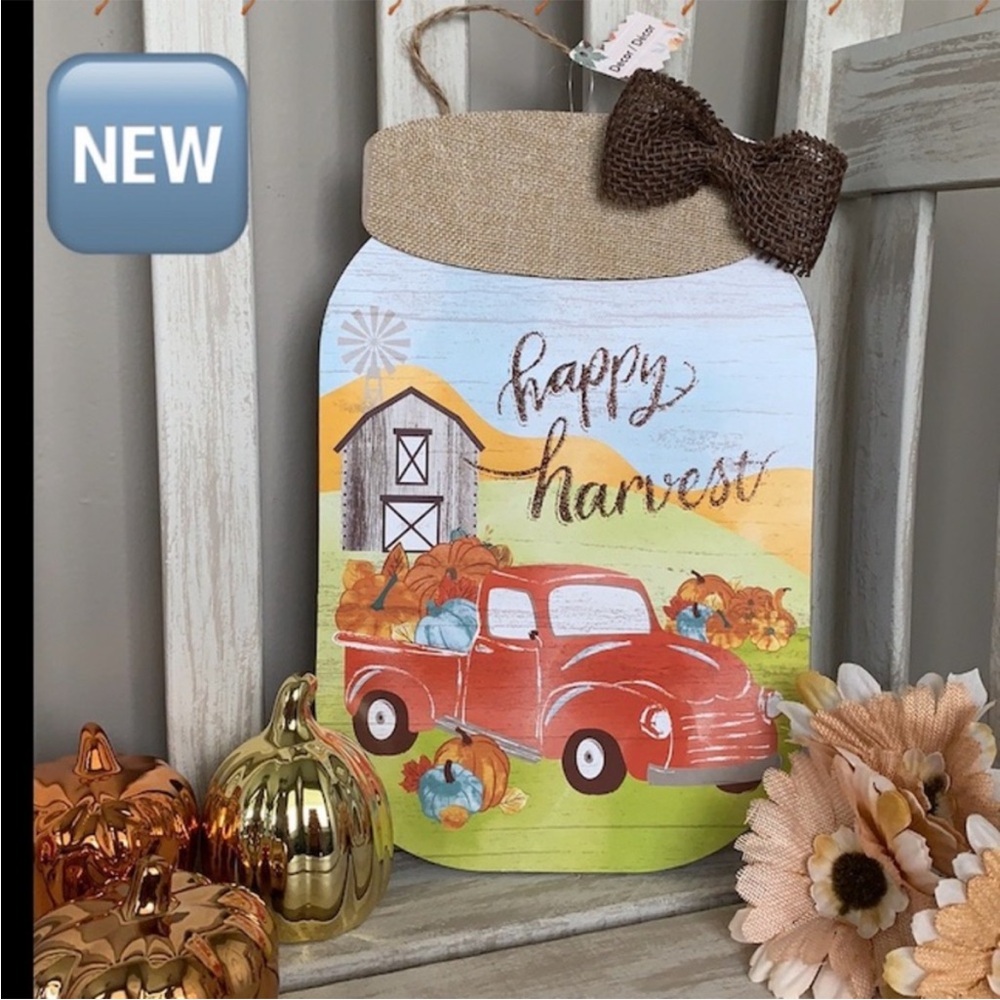 Farmhouse Harvest Decor ~ Fall Decor Boutique Hanging Sign 🍂🆕🍂2 for $14